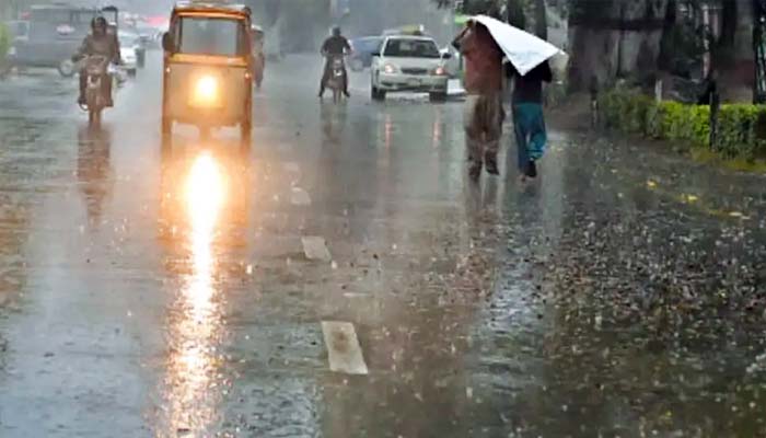 کے پی، پنجاب اور بلوچستان کے مختلف شہروں میں بارش کا سلسلہ جاری